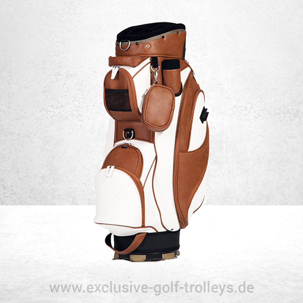 JuCad Bag Style Hellgrau Lederoptik 6 JuCad Bag Style, 14 verschieden Farben, Lederoptik, Regencover inkl., nur 3,5 kg Gewicht, Accessoiretasche,