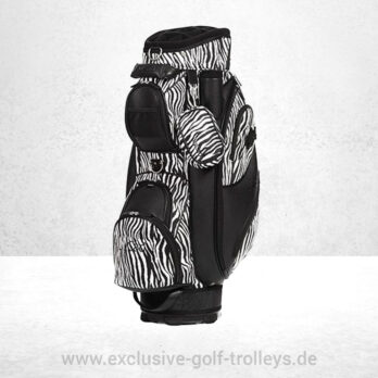 JuCad Bag Style Schwarz Zebra Lederoptik