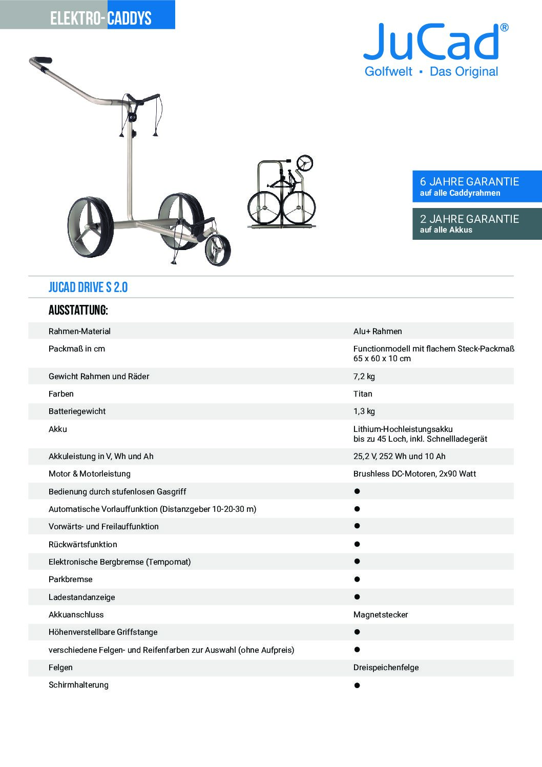JuCad Drive S 2.0 Golftrolley Komplett Set 12 JuCad Drive S 2.0 Golftrolley Komplett Set – Bild 12