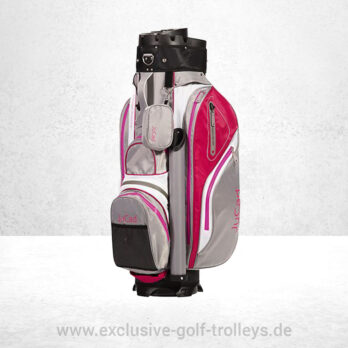 JuCad Bag Manager Waterstop Hellgrau Weiß Pink