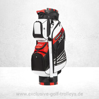 JuCad Bag Quiet Line Schwarz Weiß rot
