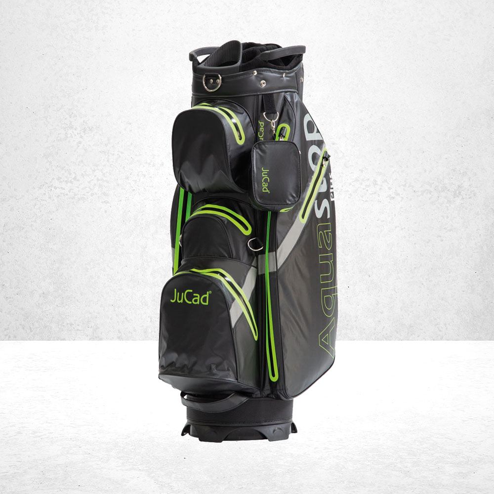 JuCad Golfbag Aquastop PLUS Schwarz Grün 1 JuCad Golfbag Aquastop PLUS Schwarz Grün, JuCad Golfbag Aquastop plus, Aquastop PLUS, Aquastop. Golfbag Wasserdicht