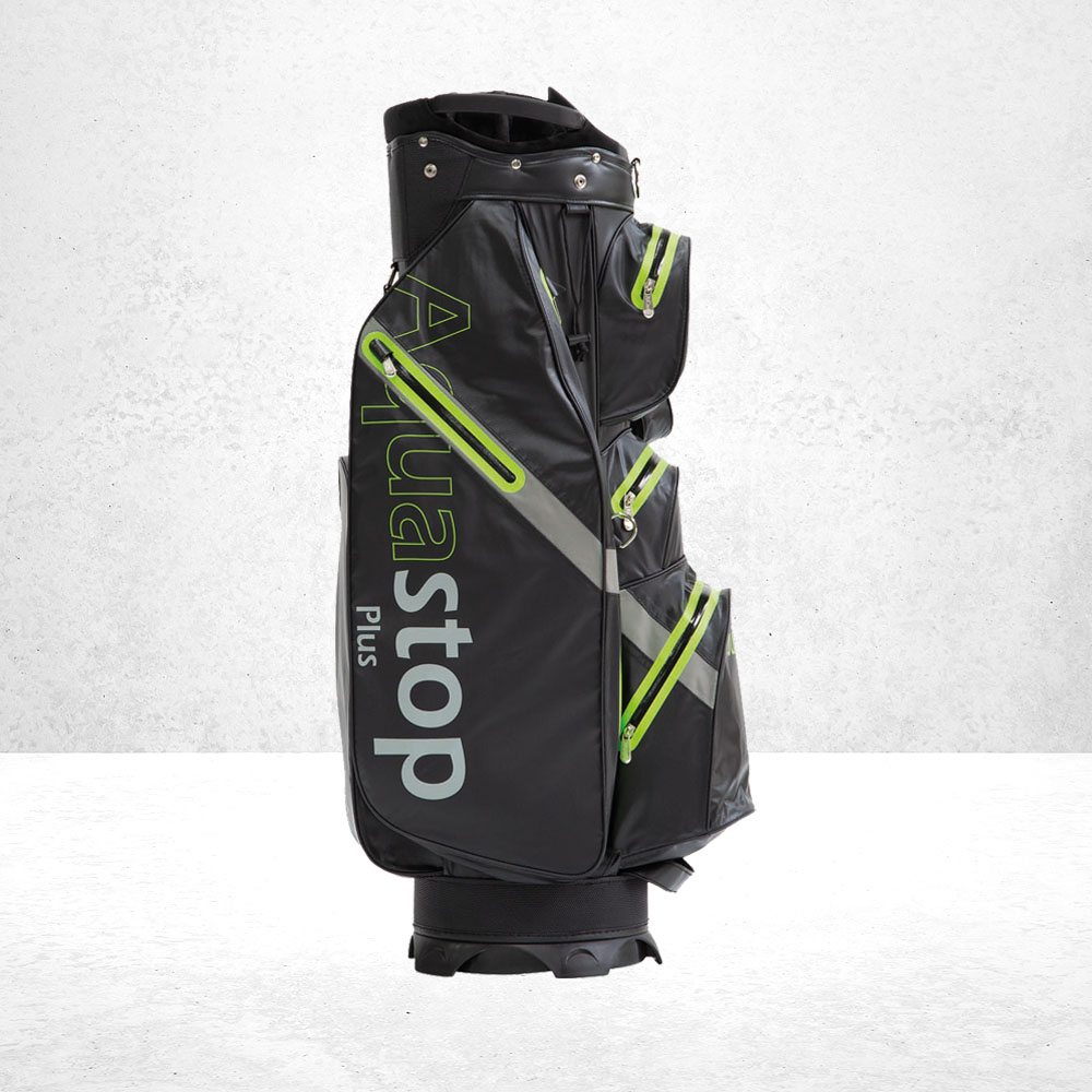 JuCad Golfbag Aquastop PLUS Schwarz Grün 4 JuCad Golfbag Aquastop PLUS Schwarz Grün, JuCad Golfbag Aquastop plus, Aquastop PLUS, Aquastop. Golfbag Wasserdicht
