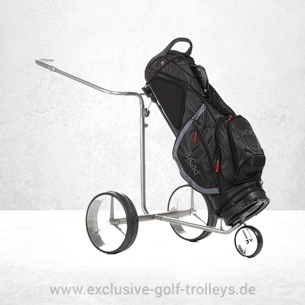 JuCad Golfbag Fly 2in1 Weiß 7 JuCad Golfbag FLY, Tragebag, Cartbag, 2in1, tragen oder fahren, schwarz grau, weiß-rot-schwarz