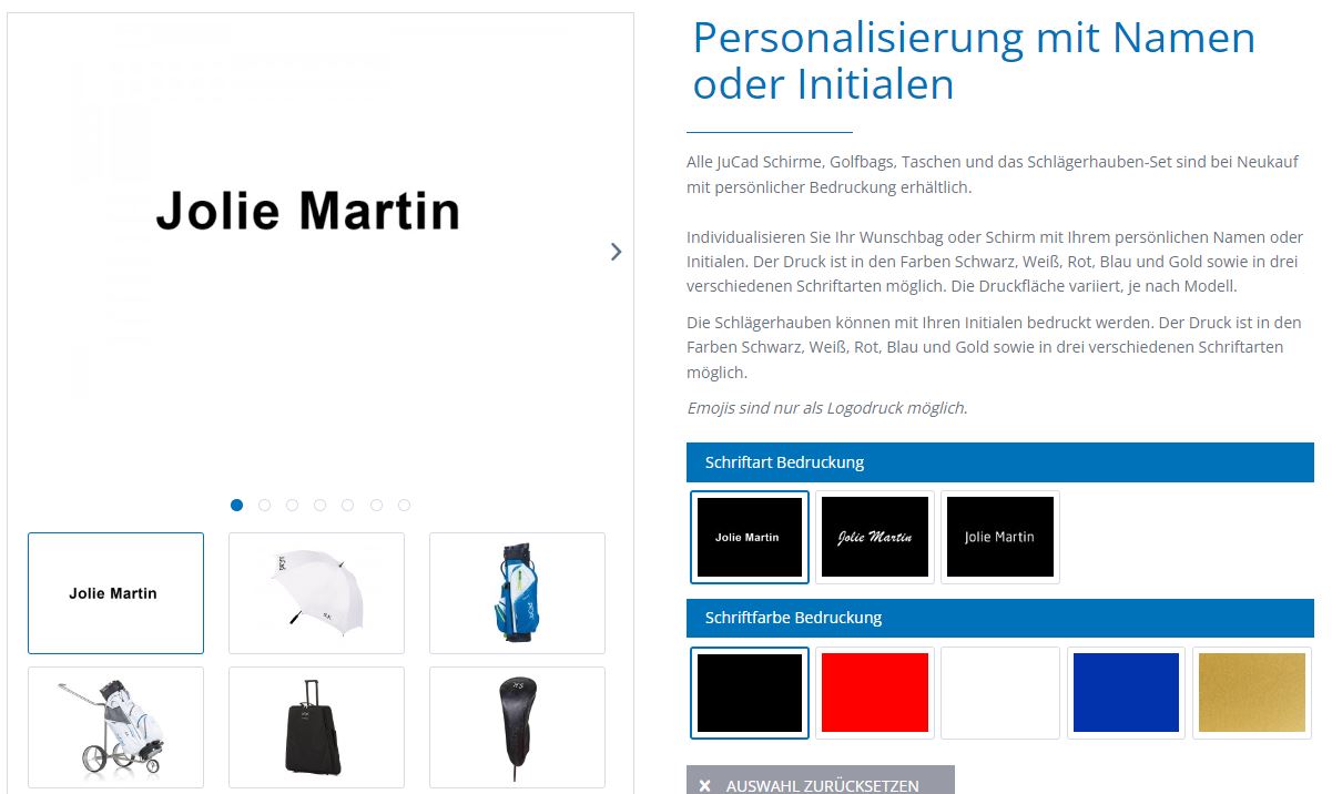 JuCad Golfbag First Class Dunkelblau 7 JuCad Golfbag First Class Dunkelblau – Bild 7