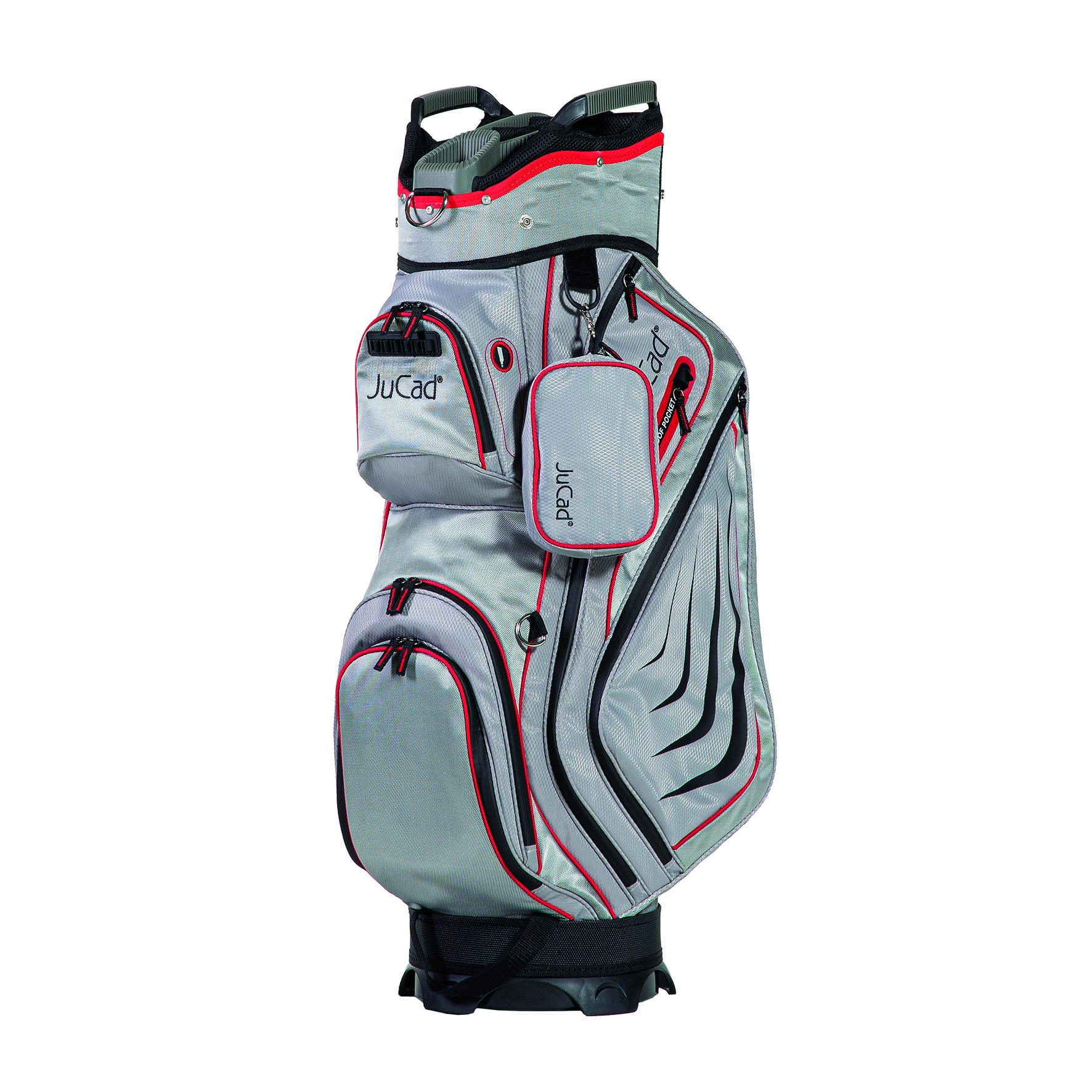 JuCad Captain Dry Golfbag Grau-Grün 3 Golfbag JuCad Captain Dry