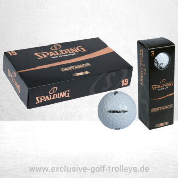 Spalding Distance Golfbälle, white