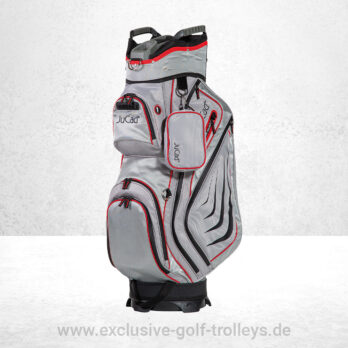 JuCad Captain Dry Golfbag Grau-Rot