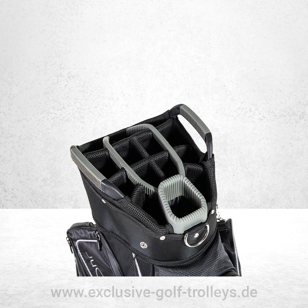 JuCad Captain Dry Golfbag Grau-Grün 2 Golfbag JuCad Captain Dry