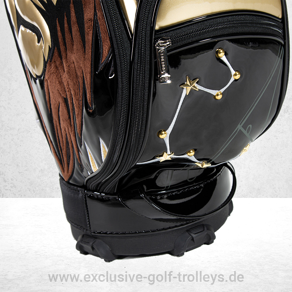 JuCad Golfbag Luxury Lion 6 JuCad Golfbag Luxury Lion Golftasche Luxury Limited Edition bestickt Luxusgolfbag
