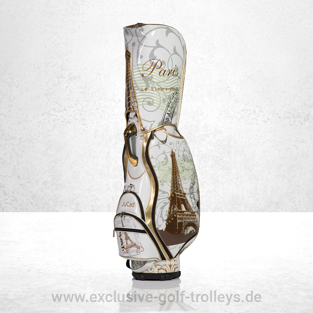 JuCad Golfbag Luxury Paris 6 JuCad Golfbag Luxury Golftasche Luxury Limited Edition bestickt Luxusgolfbag Paris