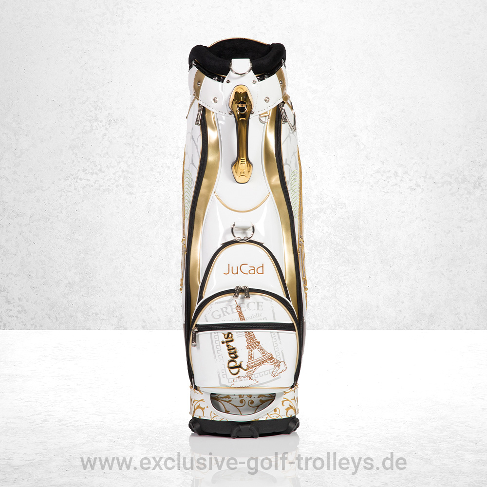 JuCad Golfbag Luxury Paris 2 JuCad Golfbag Luxury Golftasche Luxury Limited Edition bestickt Luxusgolfbag Paris