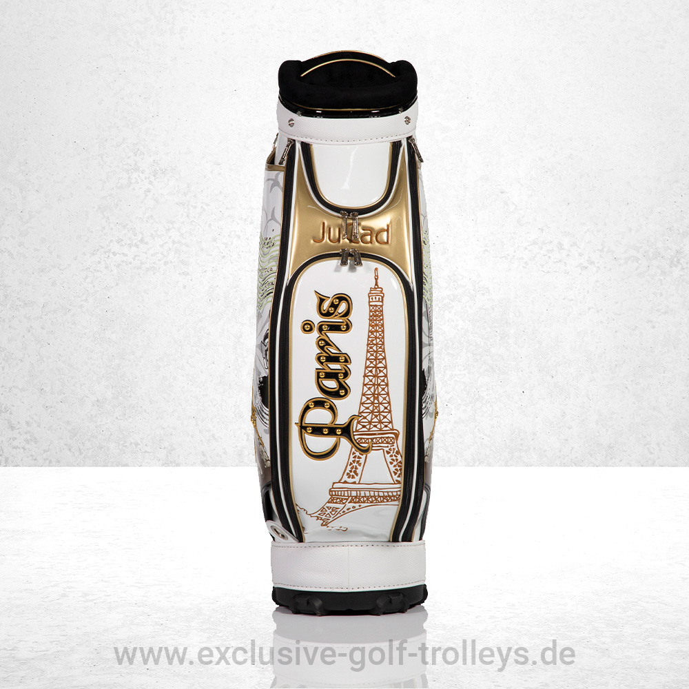 JuCad Golfbag Luxury Paris 5 JuCad Golfbag Luxury Golftasche Luxury Limited Edition bestickt Luxusgolfbag Paris