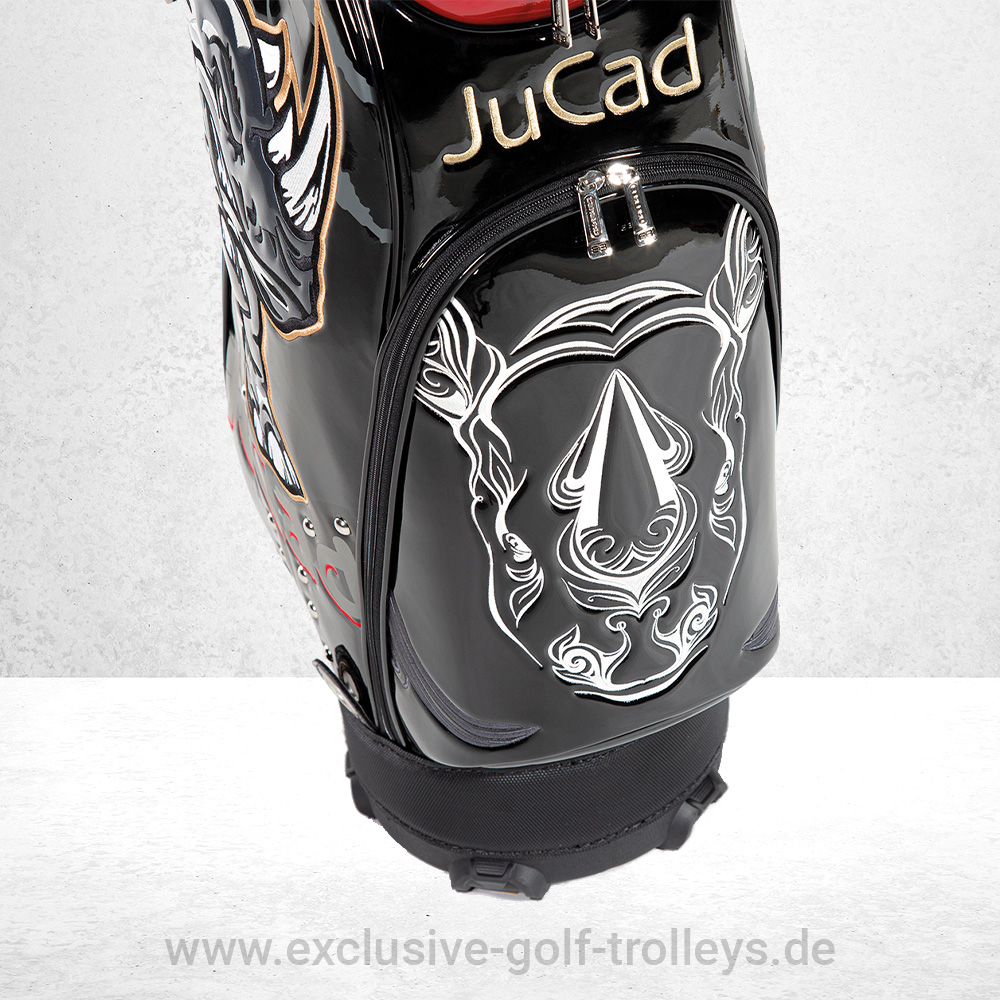 JuCad Golfbag Luxury Rhino 9 JuCad Golfbag Luxury Golftasche Luxury Limited Edition bestickt Luxusgolfbag