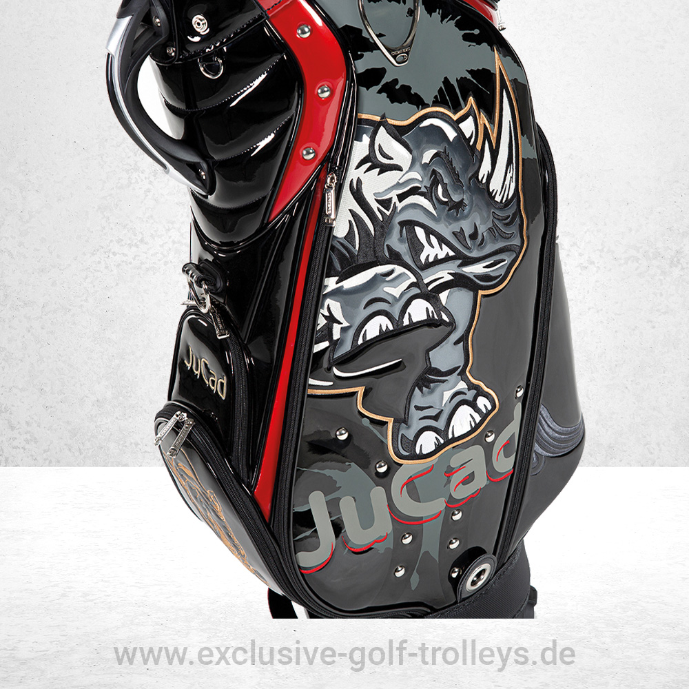 JuCad Golfbag Luxury Rhino 8 JuCad Golfbag Luxury Golftasche Luxury Limited Edition bestickt Luxusgolfbag