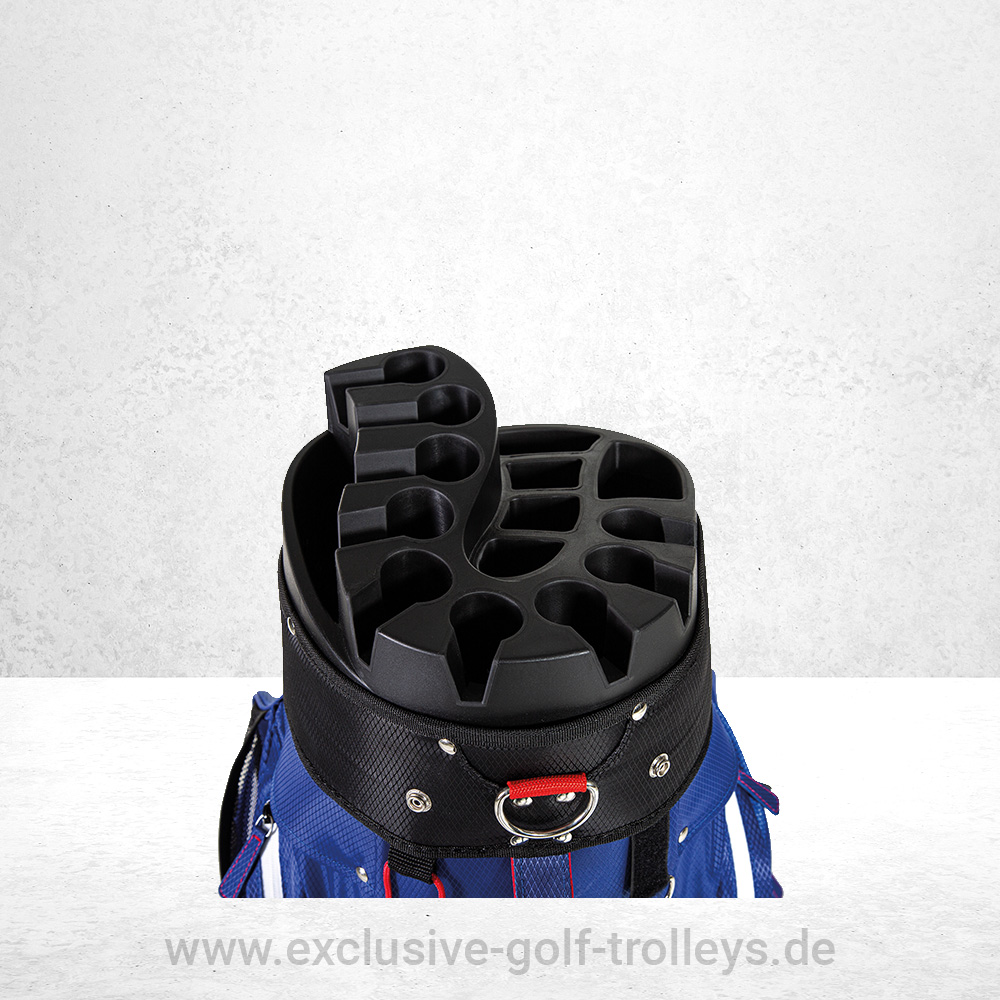 JuCad Golfbag Manager Aquata Grau-Weiß 2 Golfbag JuCad Manager Aquata Blau Rot Weiß