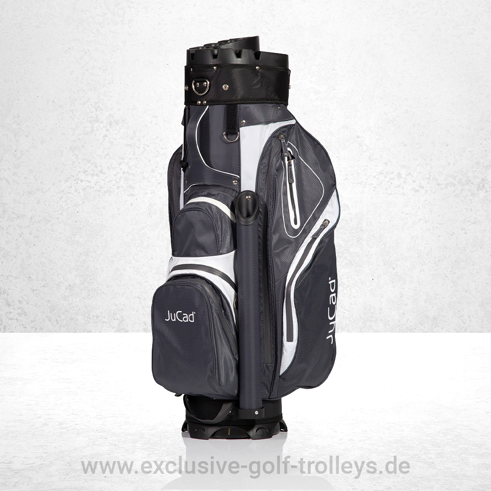 JuCad Golfbag Manager Aquata Weiß-Blau 3 Golfbag JuCad Manager Aquata Grau Schwarz Weiß