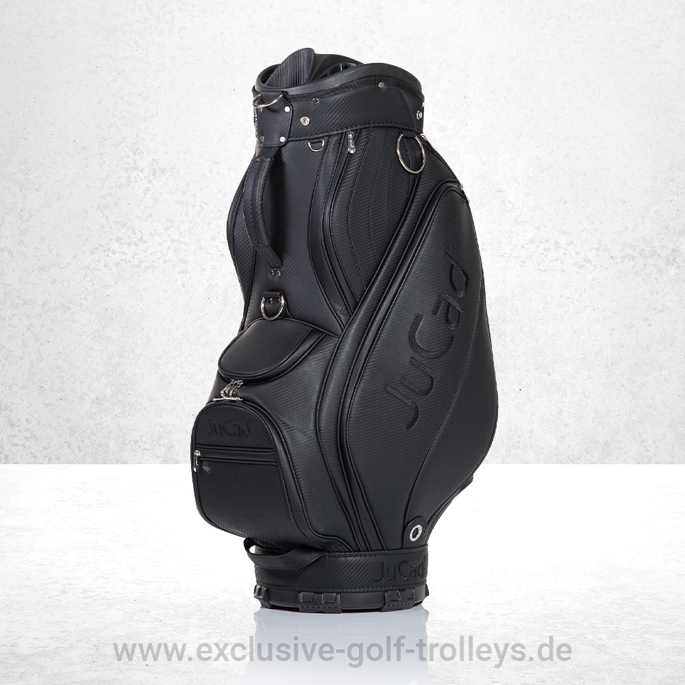 JuCad Golfbag Pro 5 JuCad Golfbag Bag Pro, Bag Pro, Tourgolfbag, Tourbag, Wasserdicht, Profi Golfbag, Golftasche, Schwarz, Blau/Weiß, Schwarz/Weiß/Silber, Schwarz/Weiß, Cartbag,