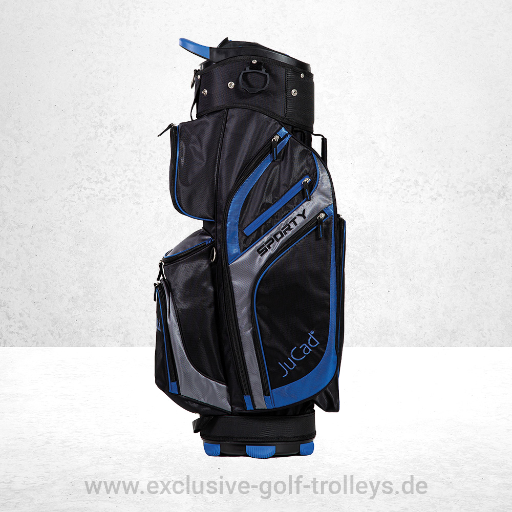 JuCad Golfbag Sporty Schwarz-Blau 4 Golfbag JuCad Sporty