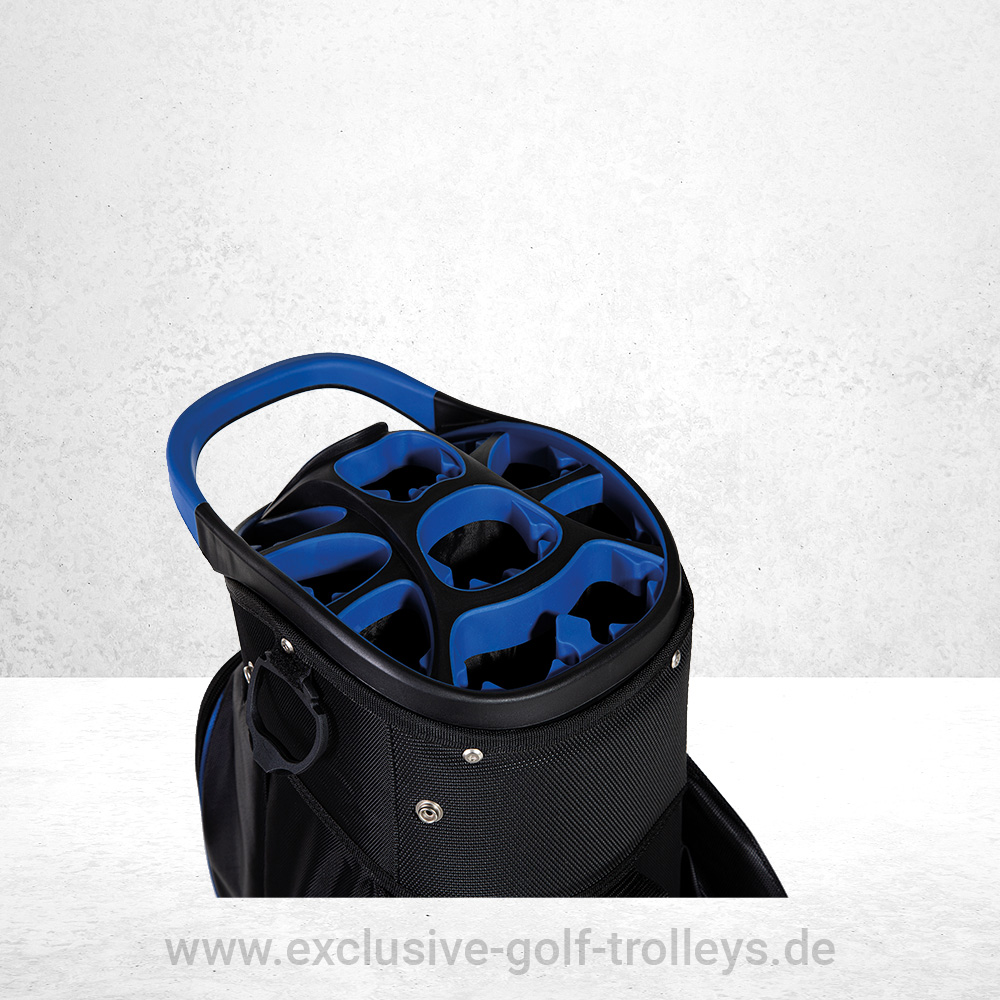 JuCad Golfbag Sporty Schwarz-Blau 2 Golfbag JuCad Sporty