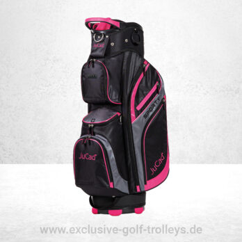 JuCad Golfbag Sporty Schwarz-Pink