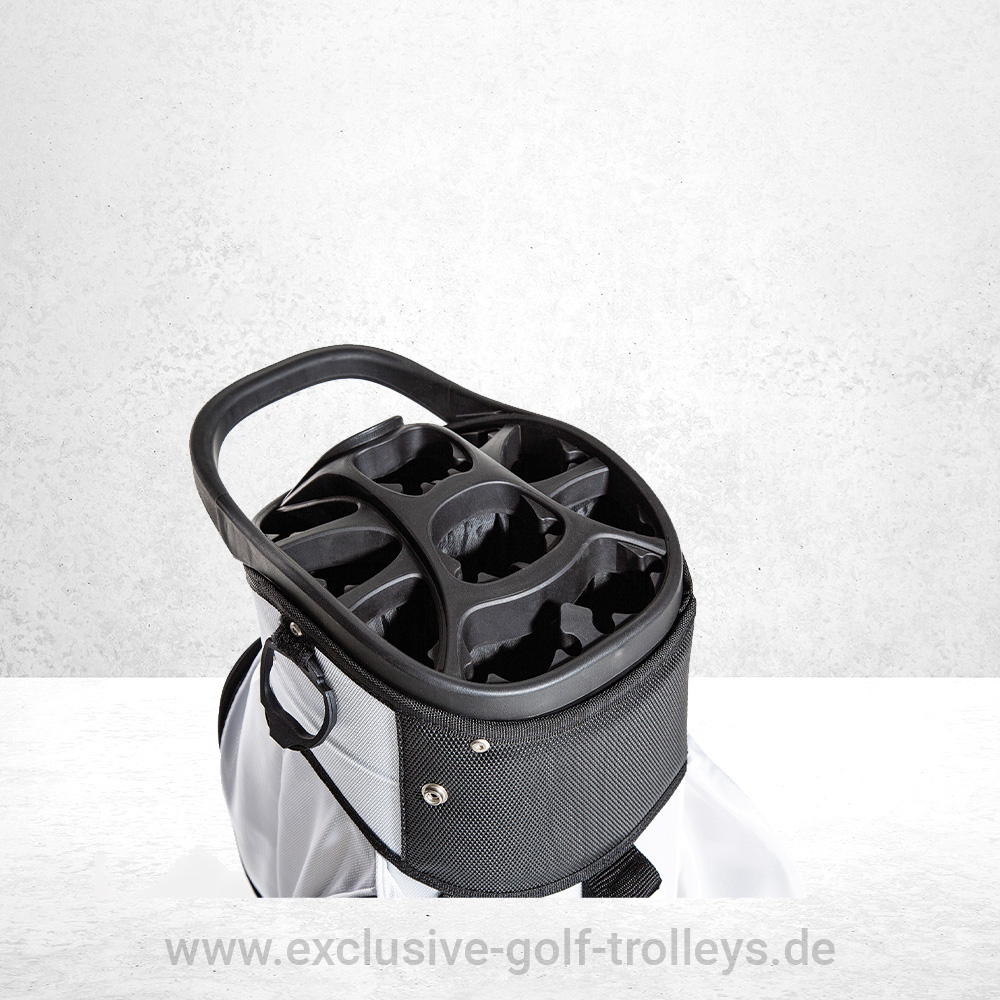 JuCad Golfbag Sporty Weiß-Grau 4 Golfbag JuCad Sporty