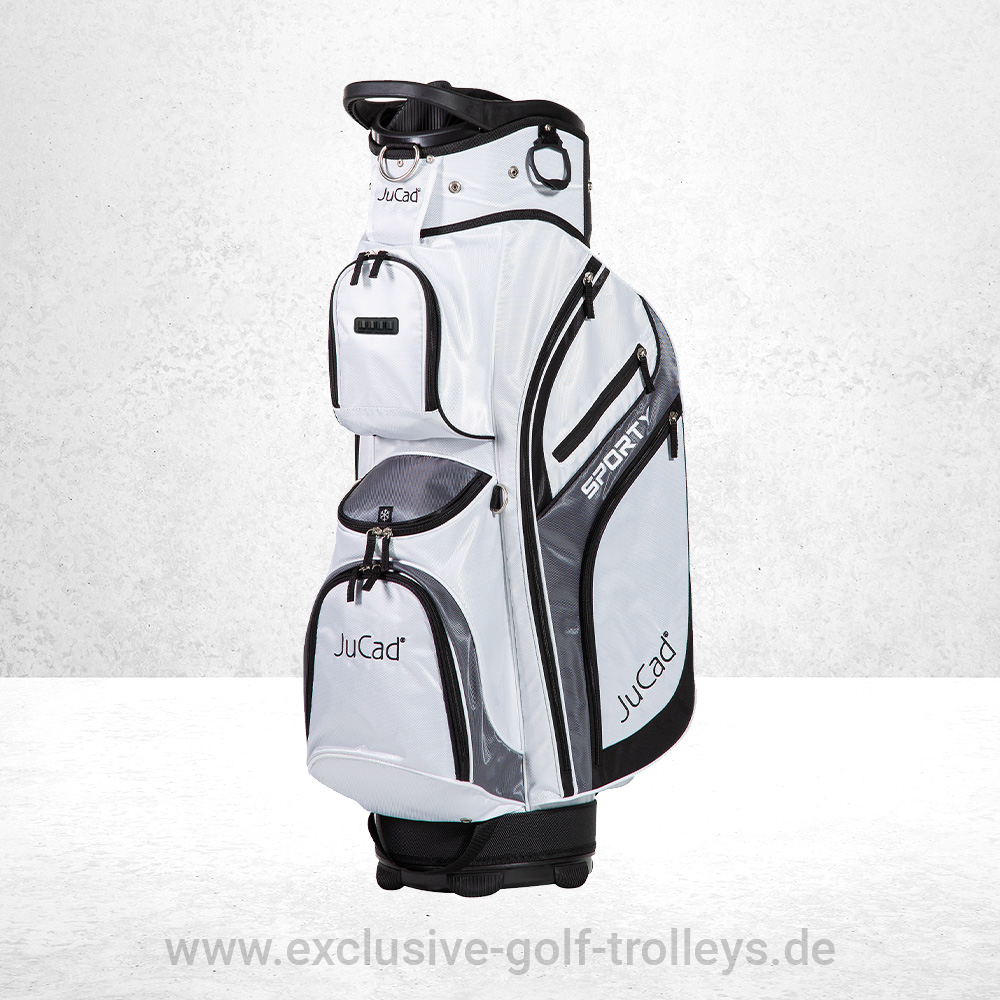 JuCad Golfbag Sporty Weiß-Grau 1 Golfbag JuCad Sporty