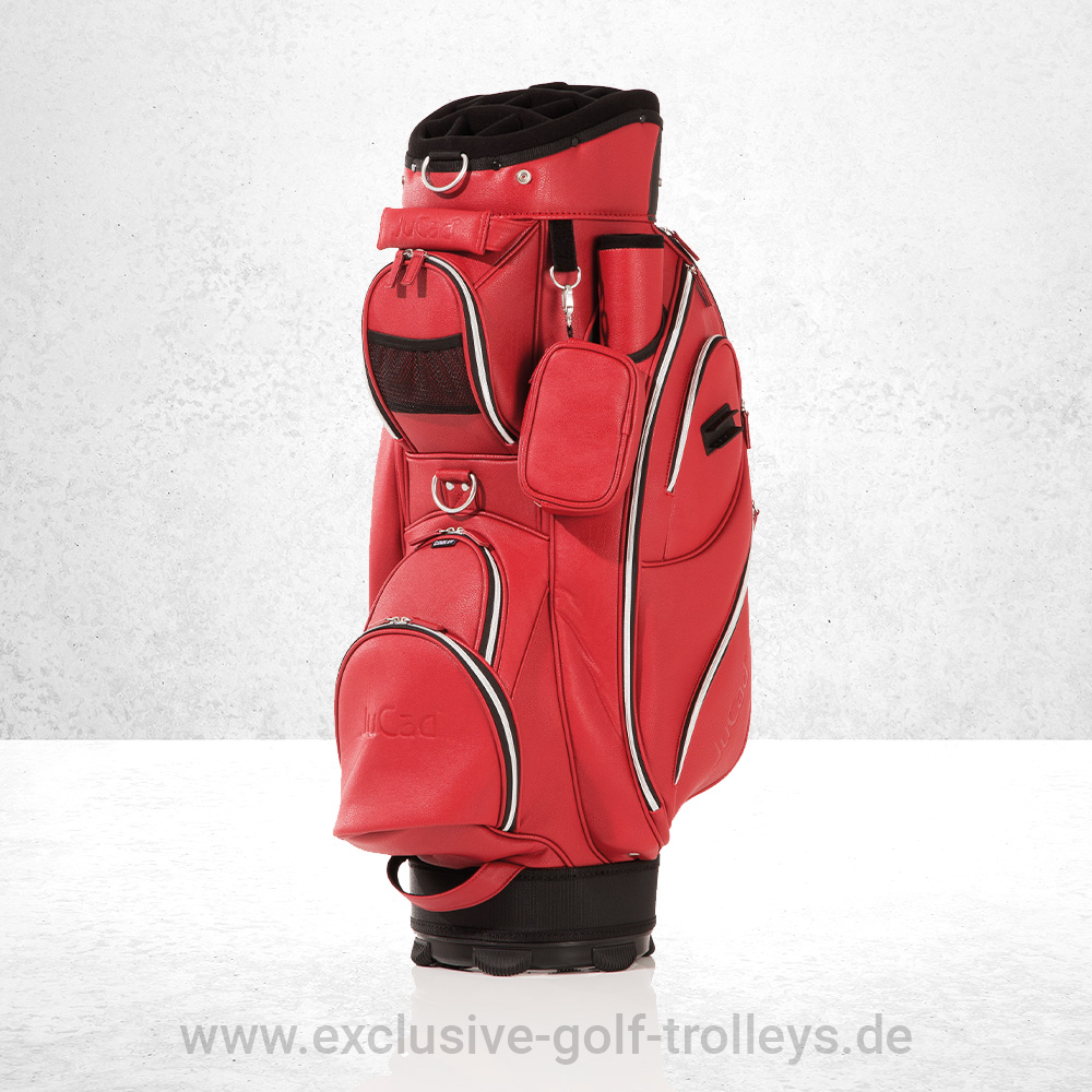 Golfbag JuCad Cartbag Style Dunkelbraun Lederoptik 7 Golfbag JuCad Style