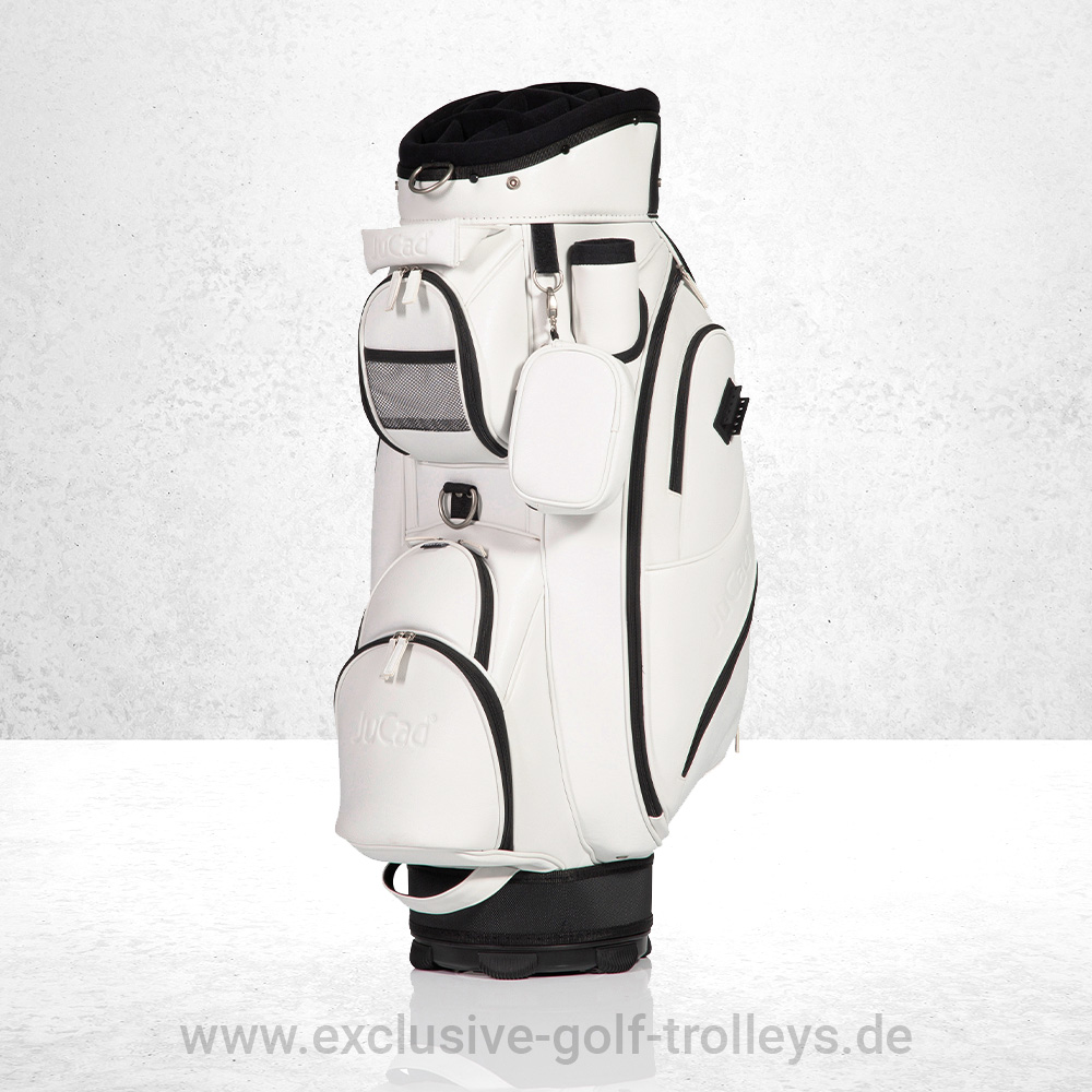 Golfbag JuCad Cartbag Style Dunkelbraun Lederoptik 3 Golfbag JuCad Style