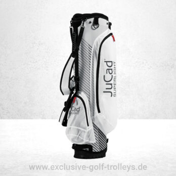 JuCad Golfbag Superlight 2in1 Schwarz Weiß