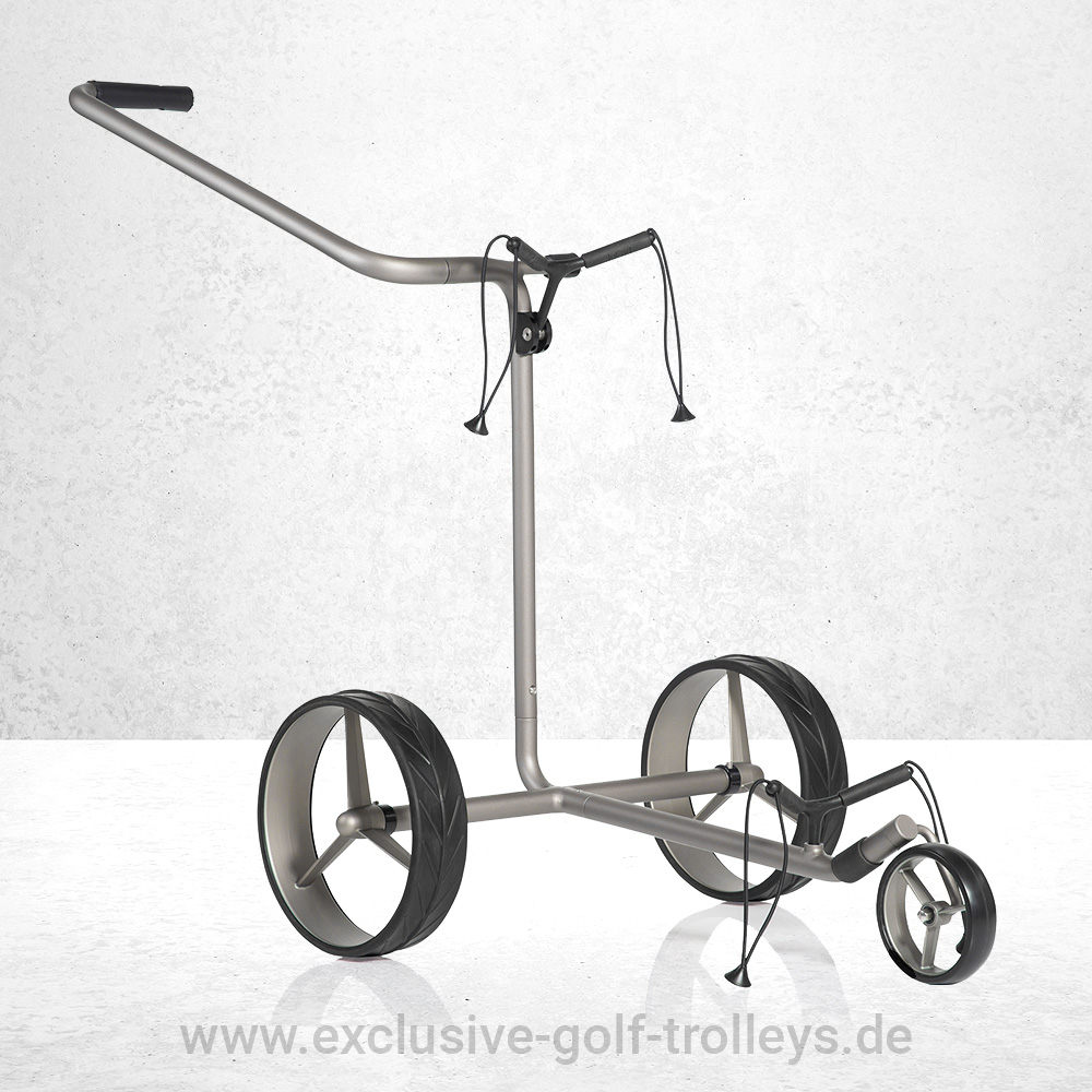 JuCad Edition S 3-Rad Golftrolley 1 JuCad Edition S, JuCad Aluminium Travel Edition S, Golftrolley, Golfcaddy, JuCad Golfwagen manuell, 3-Rad Golftrolley, Modell Travel manuell,