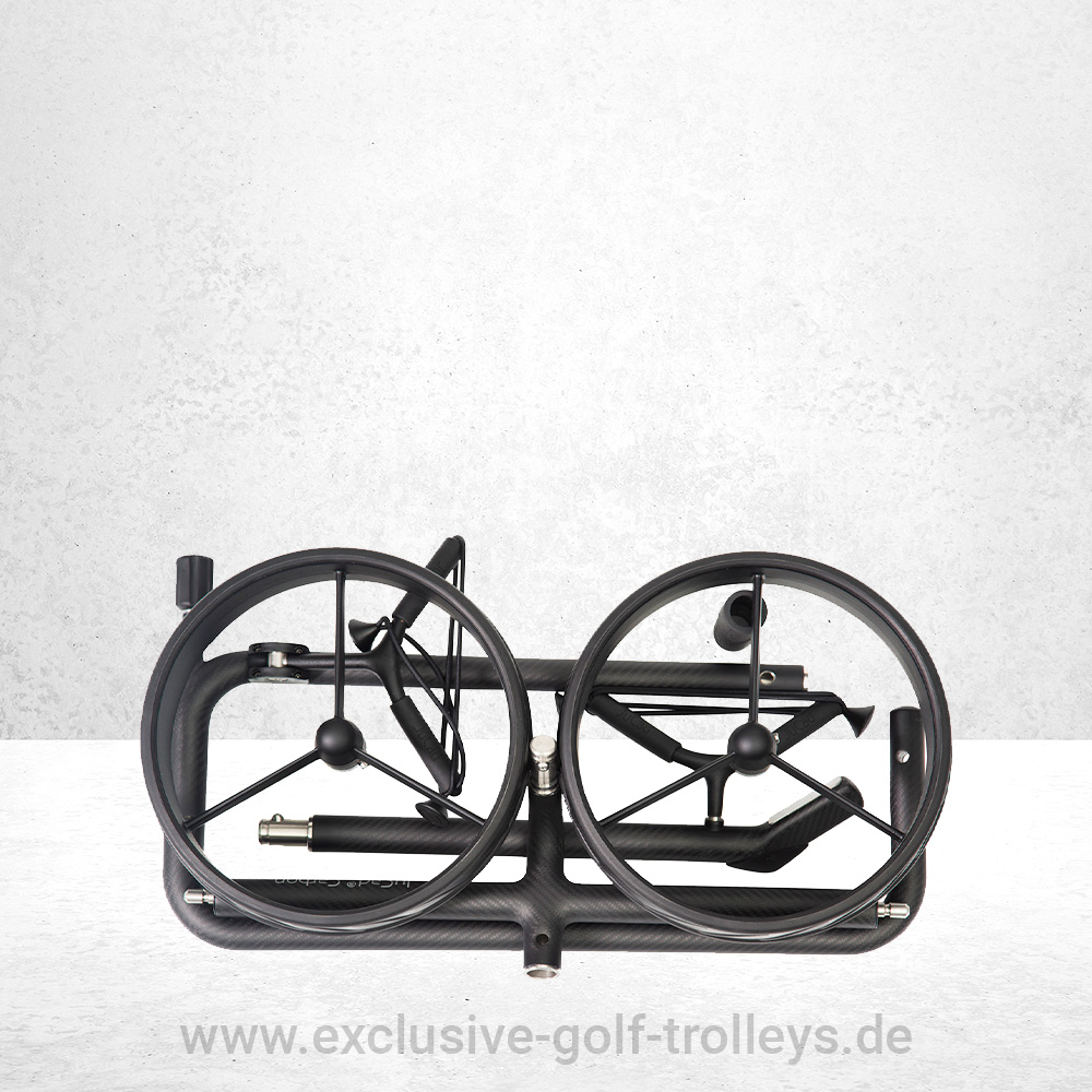 JuCad Carbon Shadow 2-Rad Golftrolley 2 JuCad Carbon Travel Shadow, Golftrolley, Golfcaddy, JuCad Golfwagen manuell, 3-Rad Golftrolley, Modell Travel manuell, JuCad Carbon 3-Rad Handwagen