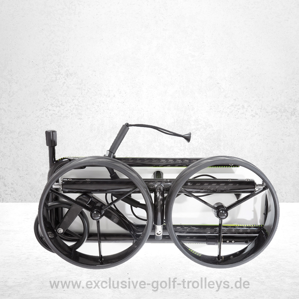 JuCad Carbon Travel 2.0 Schwarz Grün Golftrolley 3 JuCad Carbon Travel 2.0, JuCad Carbon, JuCad Travel, JuCad Golfcaddy, JuCad Golftrolley, JuCad Golf,