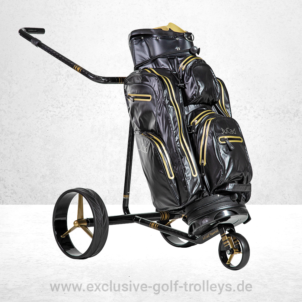 JuCad Carbon Travel 2.0 Spezial Golftrolley 2 Elektrocaddy JuCad Carbon Travel Special 2.0