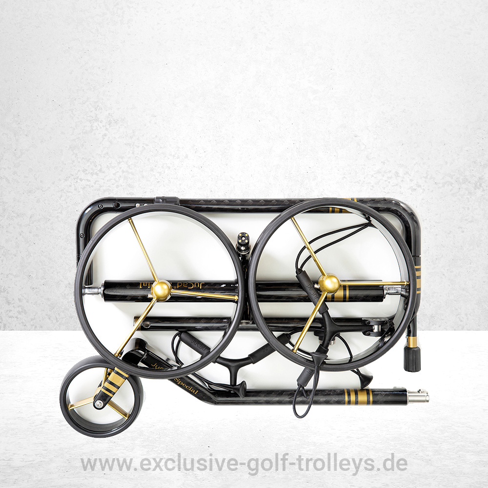 JuCad Carbon Travel 2.0 Spezial Golftrolley 4 Elektrocaddy JuCad Carbon Travel Special 2.0