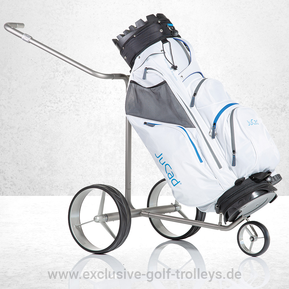 JuCad Drive SL Titan Travel 2.0 Golftrolley 2 JuCad Drive SL Titan Travel 2.0, JuCad Golfcaddy, JuCad Golftrolley, Caddy E-Caddy E-Trolley, JuCad titan, Titanmatt