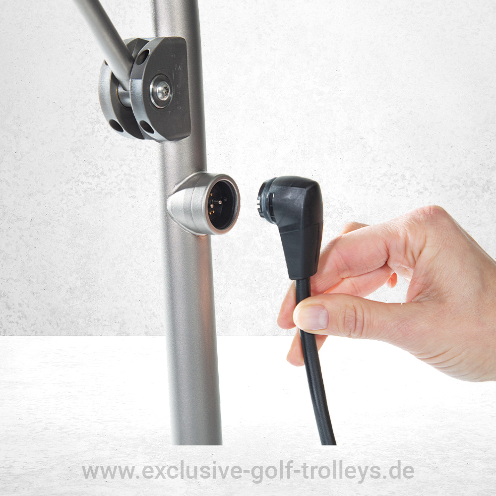 JuCad Drive SL Titan Travel eX 2.0 Golftrolley mit Fernbedienung 8 JuCad Drive SL Titan Travel 2.0 eX Golfcaddy Golftrolley Caddy E-Caddy E-Trolley Titanmatt Fernbedienung JuCad