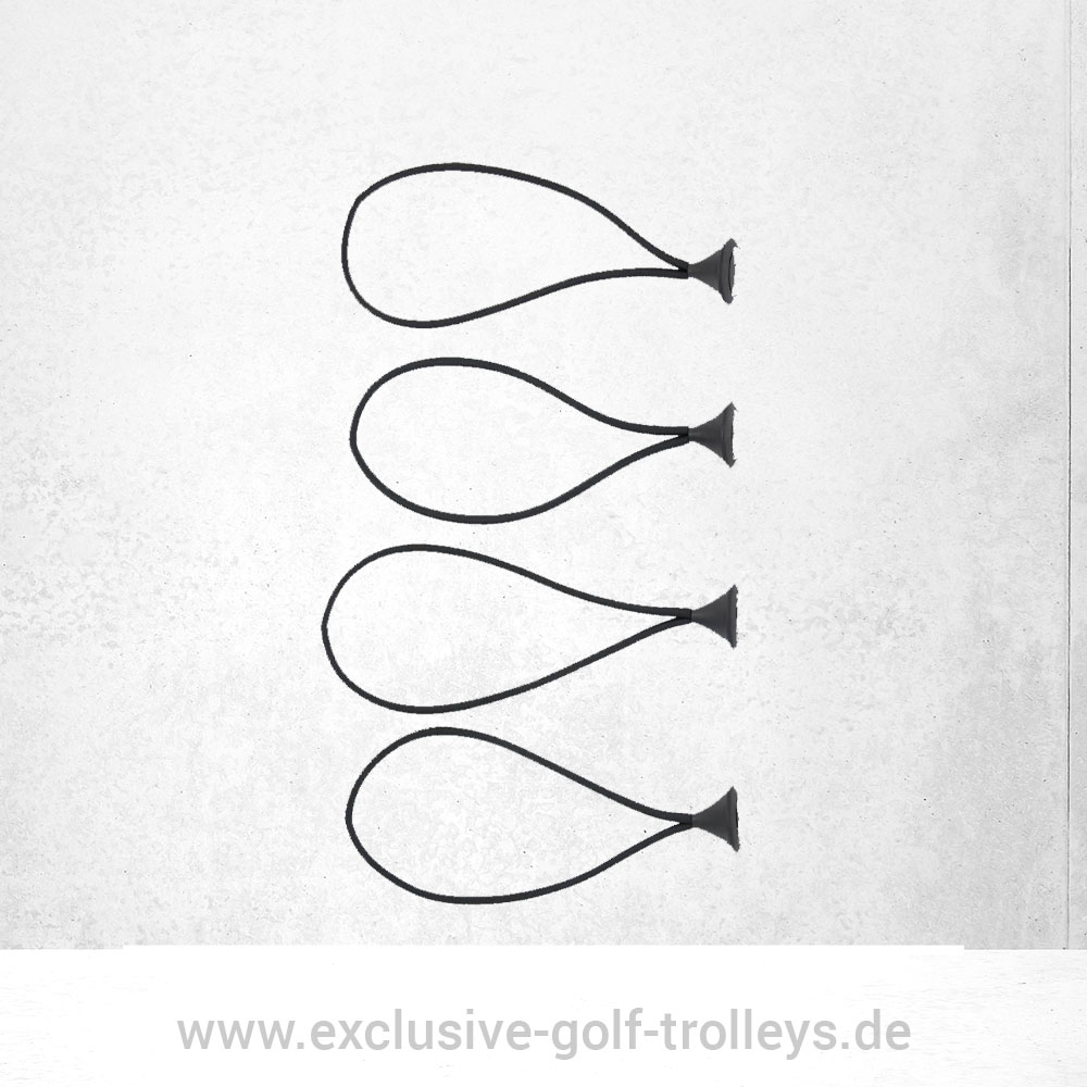 JuStar Bagbügel Reparatur Set 2 JuStar Bagbügelgummis 4er Set, JuStar Gummibänder