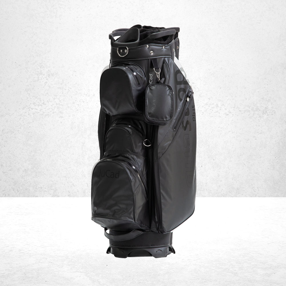 JuCad Golfbag Aquastop PLUS Schwarz Grün 14 JuCad Golfbag Aquastop Schwarz, Wasserdicht