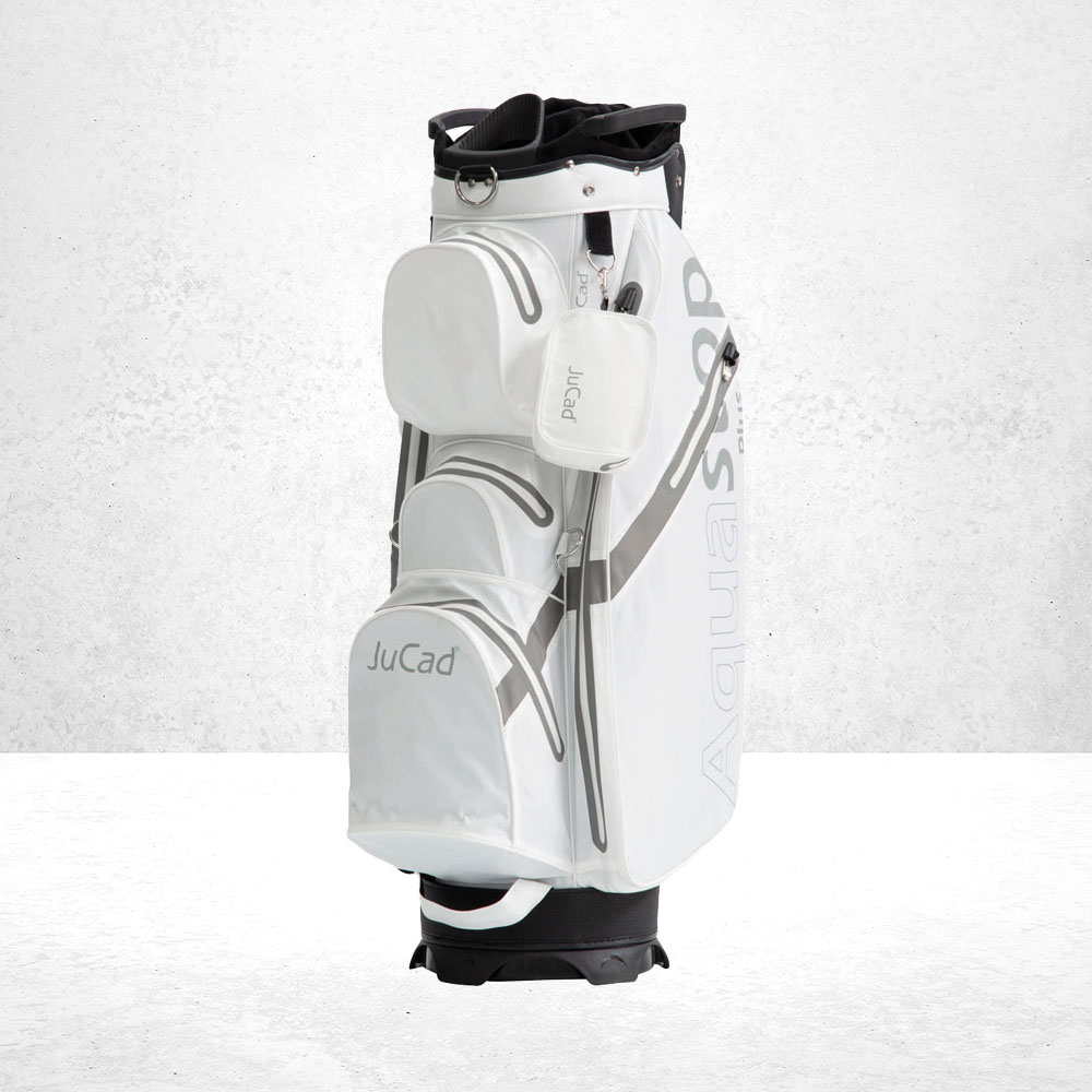JuCad Golfbag Aquastop PLUS Schwarz Grün 15 JuCad Golfbag Aquastop Weiß Grau, Wasserdicht