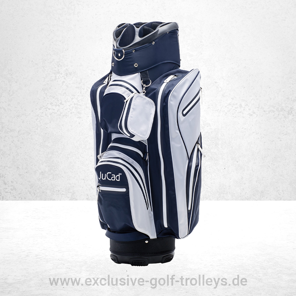JuCad Golfbag Aquastop Schwarz Gold 10 Golfbag JuCad Aquastop