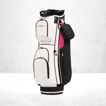 JuCad Golfbag First Class Schwarz Pink