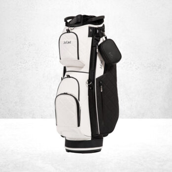 JuCad Golfbag First Class Schwarz Weiß