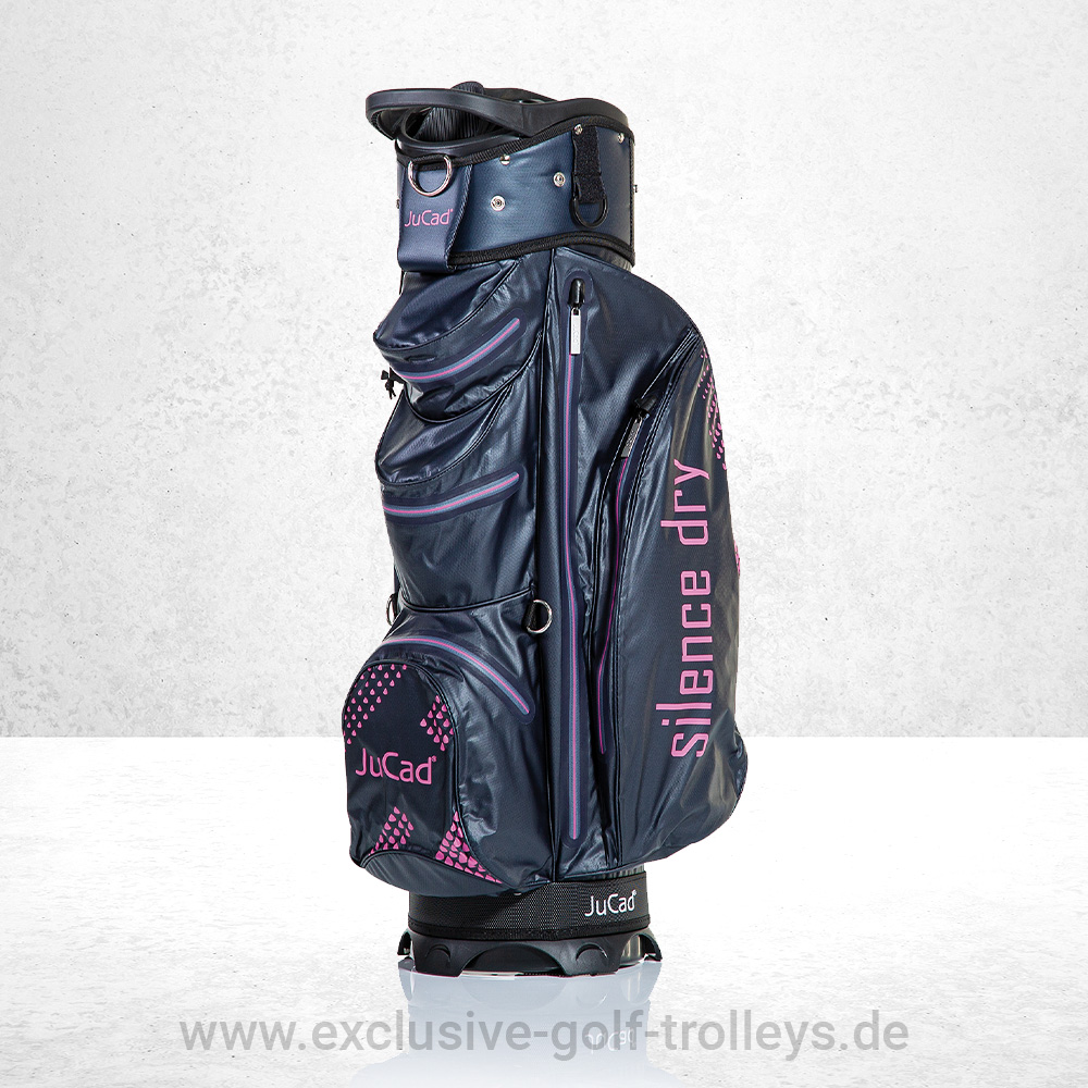 JuCad Golfbag Silence Dry Schwarz-Rot 6 Golfbag JuCad Silence Dry