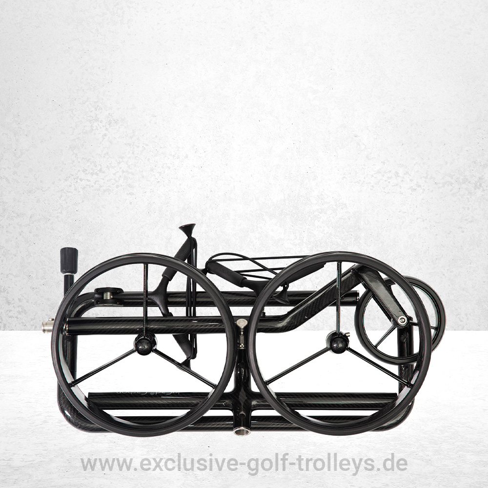 JuCad Carbon Shine 3-Rad Golftrolley 2 JuCad Carbon Travel Shine, Golftrolley, Golfcaddy, JuCad Golfwagen manuell, 3-Rad Golftrolley, Modell Travel manuell,