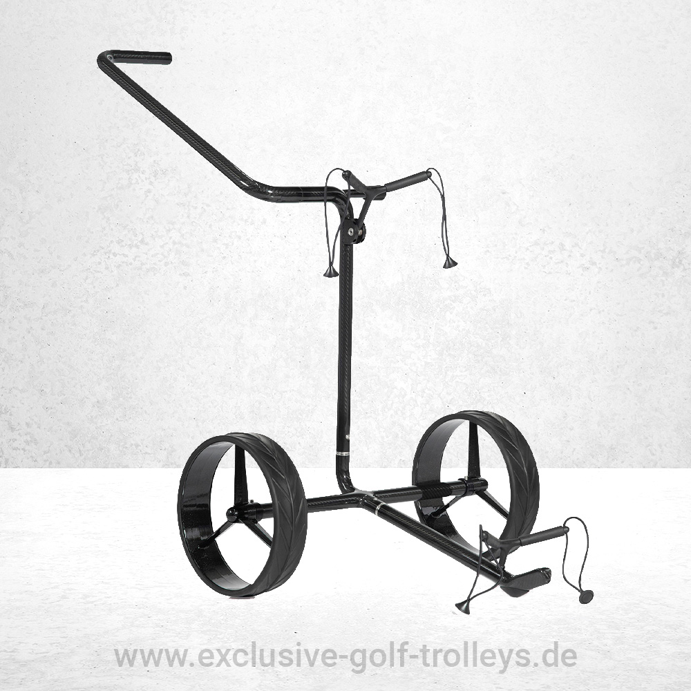 JuCad Carbon Shine 2-Rad Golftrolley 2 JuCad Carbon Travel Shine, Golftrolley, Golfcaddy, JuCad Golfwagen manuell, 2-Rad Golftrolley, Modell Travel manuell,