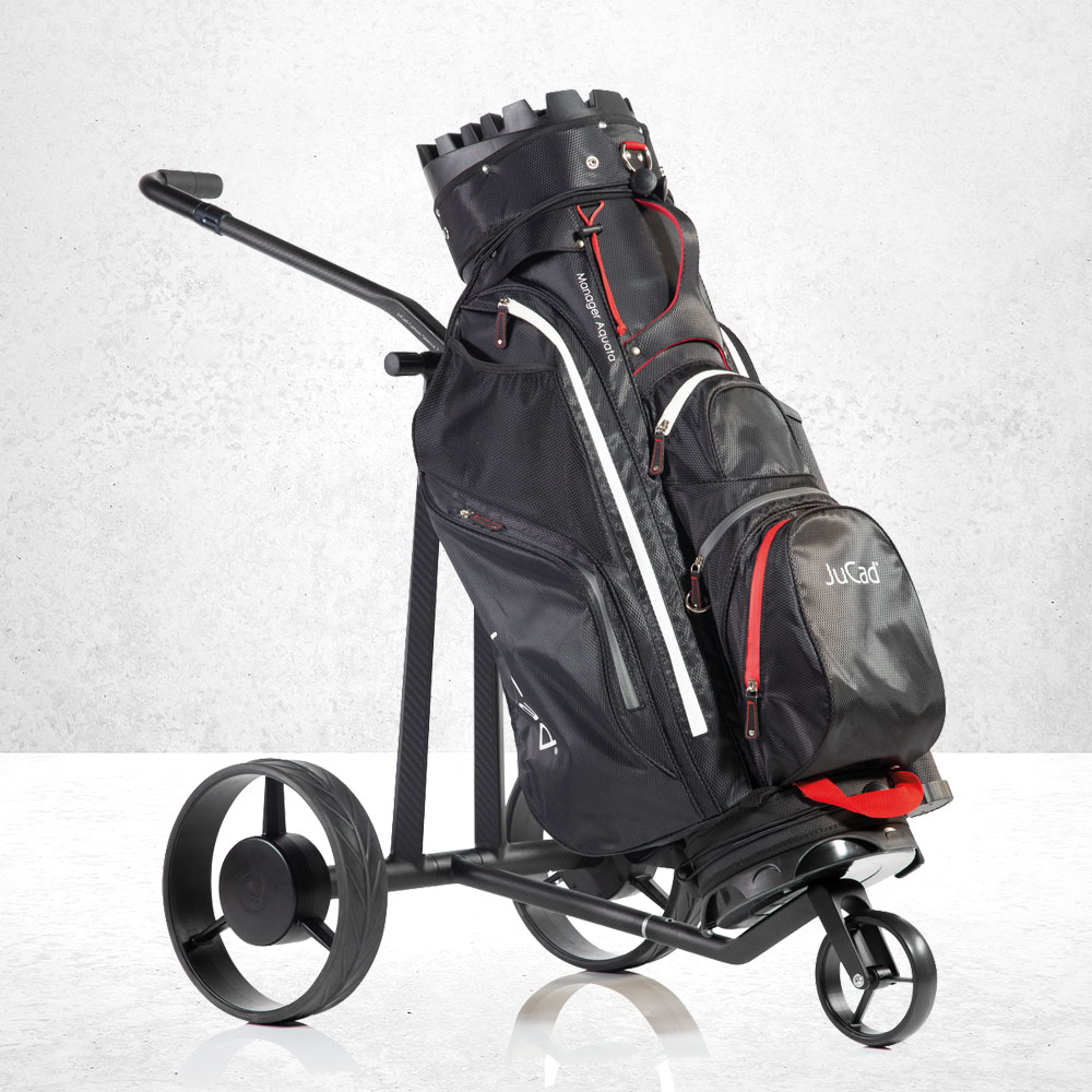 JuCad Carbon Silence 2.0 Golftrolley 2 JuCad Carbon Silence 2.0, 3k Carbon, JuCad Bag Pro,