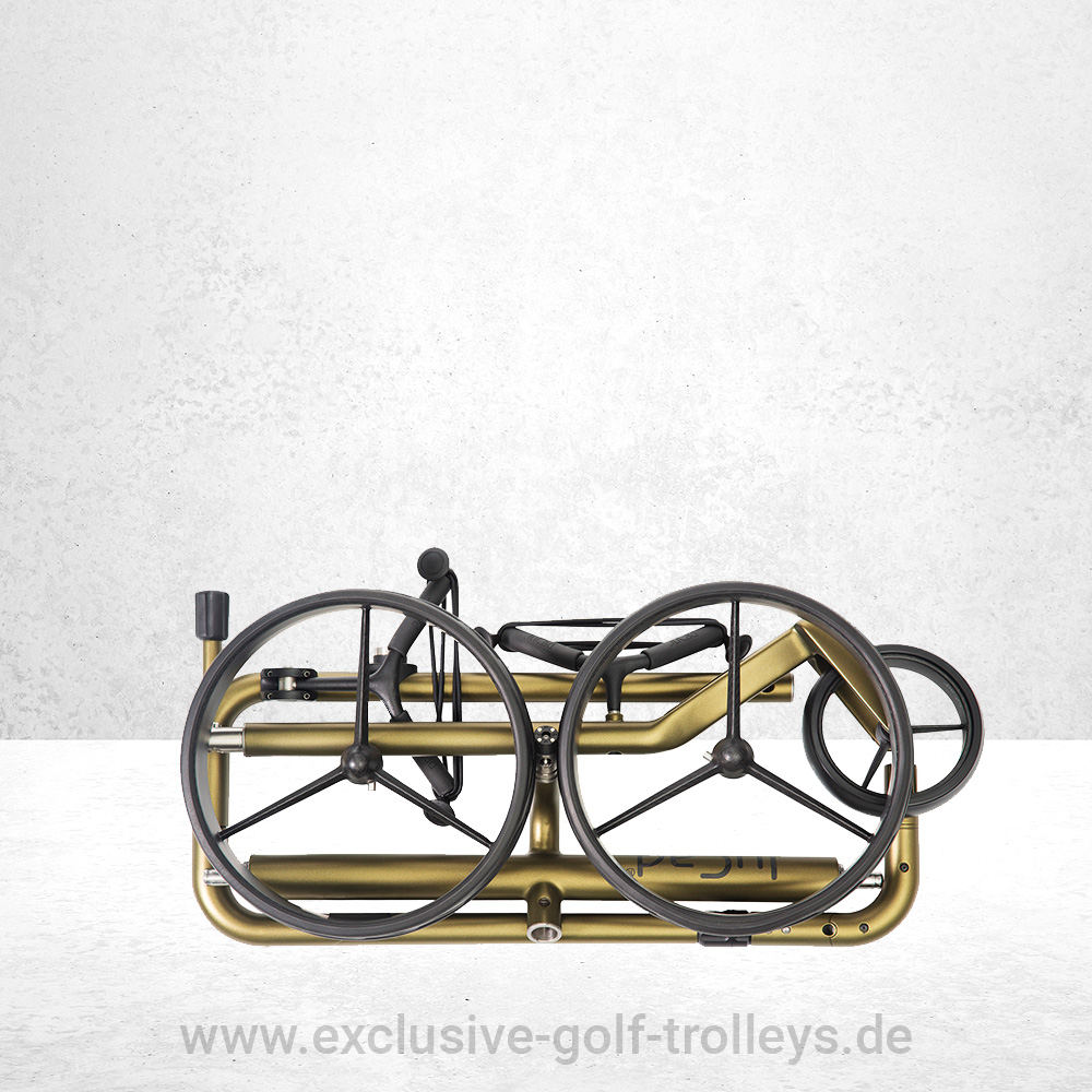 JuCad Carbon Travel 2.0 Verde Black Golftrolley 4 Elektrocaddy JuCad Carbon Travel Verde Black 2.0