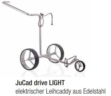 JuCad Drive light 1.0 Edelstahl Golftrolley 2 JuCad Drive light 1.0, Edelstahl