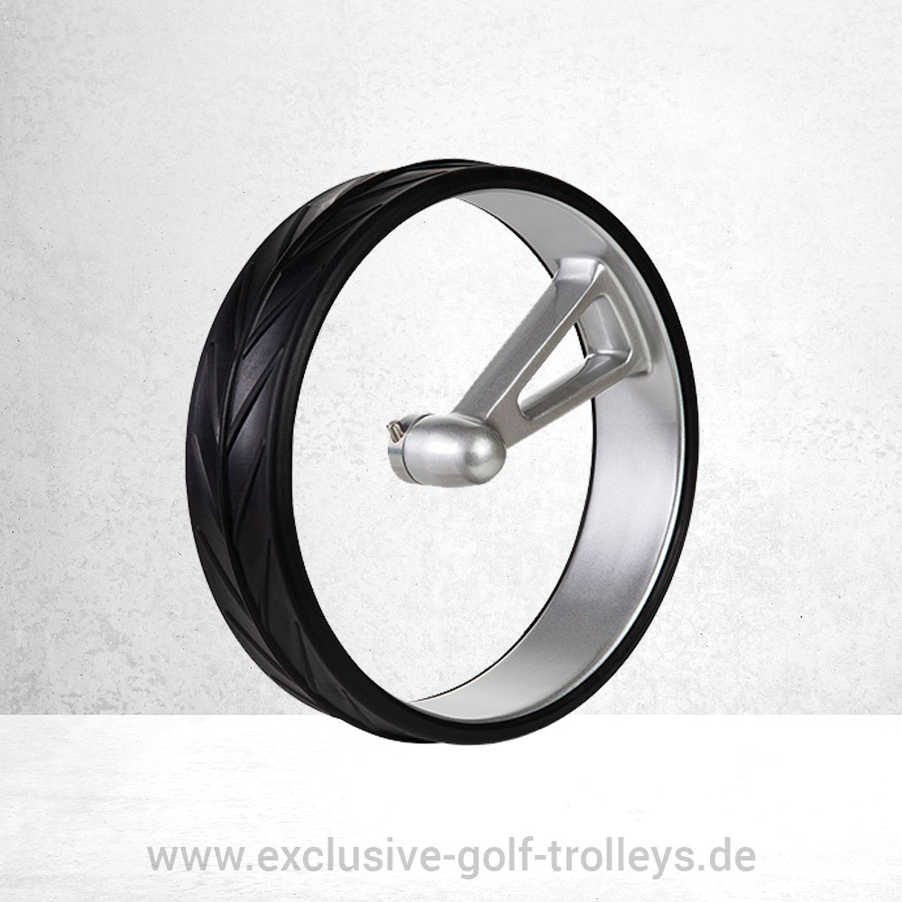 JuCad Felgen Phantom Komplettsatz mit Reifen 4 JuCad Phantom 1-Speichen Felgen Titan matt mit Reifen Schwarz